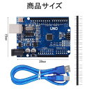 YUWENWUNOR31個セット開発ボード初心者向けUSB-typeB電子工作排針付きケーブル付きCH340G搭載ATMEGA16U2開発ボード実験ATmega...