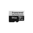 トランセンド ウルトラパフォーマンス MICROSDカード 64GB UHS-I U3 V30 A2 CLASS10 SDカード変換アダプタ付【データ復旧ソフト無償提供】TS64GUSD340S(2)