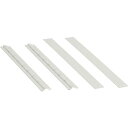 TRUSCO(トラスコ) ラビットワゴン用仕切板セット 500×500用 W色 RBW-55S-SET