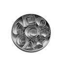 LKCCTKビスケット金型クッキーカッター製菓道具ステンレス鋼可愛い多角形星型ビスケット製菓手作り24個セット収納ケース付き