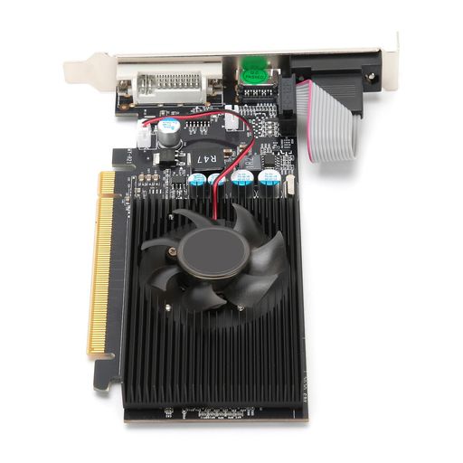 ATI Technologies - ロープロファイルグラフィックスカード、PCIExpress2.0、用1GBDDR2ビデオカード、サイレント動作、効率的な冷却、コンピュータアクセサリGT2101G64ビット