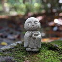 お地蔵さん小型置物お地蔵様おじぞうさま守り神みかげ石御影石神仏像