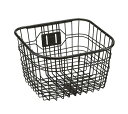 SENTAN(センタン工業)自転車用前カゴ大型パイプカゴ取付金具付SSK-901ブラック