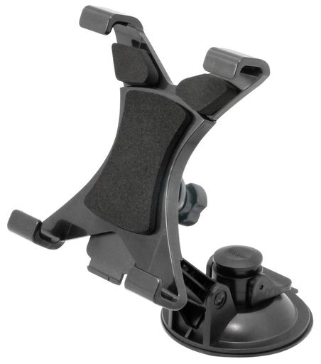 カシムラ吸盤式タブレットホルダーφ90mmの大型ゲル吸盤式7〜10インチのタブレット対応ボールジョイントで360°回転可能NAT-63の商品画像