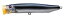 タックルハウス(TACKLEHOUSE)ポッパーコンタクトフィードダイビングウォブラー135MM42GシルバーブラックHVC#23CFDW135ルアー タックルハウス(TACKLEHOUSE)ポッパーコンタクトフィードダイビングウォブラー135MM42GシルバーブラックHVC#23CFDW135ルアー