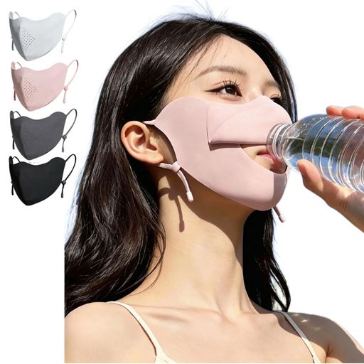 [Callsky] UVカットマスク 冷感 冷感マスク UVカット 99% UPF50+ 業界最高水準 3D 小顔 接触冷感 ひんやり cool 焼かない 息苦しくない 呼吸がしやすい 紫外線 スポーツ フェースカバー ひんやり 紫…
