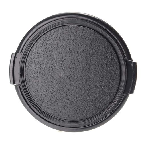 カメラ交換レンズ用 汎用レンズキャップ 各サイズ サイズ(約) : 厚み7x幅(つまみ~つまみ)65mm / 重量(約) : 10g 主要材質 : プラスチック 台湾製