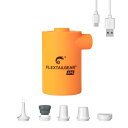 FLEXTAILGEARMAXPUMP2020EPSポータブルエアポンプ3600MAHバッテリーUSB充電式ポンプ付き、携帯電話の充電器としても使用でき、エアマットレスプールのおもちゃ水泳リングエアクッション真空バッグ(4)