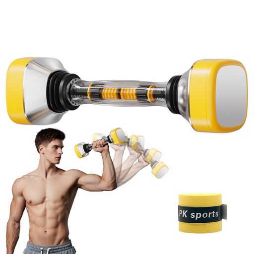 LILOOVKE6ポンドスイングダンベルプロのフィットネスハンディダンベル調整可能なスイング振幅セルフバ..