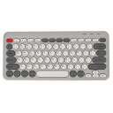 ミニBLUETOOTHキーボード、ポータブルワイヤレスキーボード、ワイヤレスBLUETOOTHおよび2.4Gデュアルモード接続をサポート、WINDOWS用ANDROID用IOS用の充電式互換キーボード(白)(2)