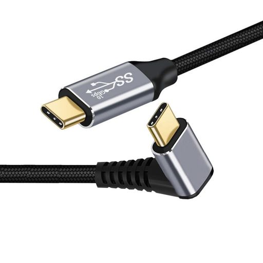 10Gbpsのデータと100Wの電力に対応。 リバーシブルデザインで、タイプCコネクター用の直角。 リバーシブルプラグ向きケーブル方向。 スケーラブルな100Wの充電と10Gbpsデータをサポート。 ノートパソコン、タブレット、携帯電話、ハードディスクドライブ用。