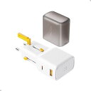 VOLTME海外変換プラグ全世界対応35W2USBポートコンセントマルチ変換プラグ海外旅行用充電器USB-C&USB-Aポート付きA/O/BF/Cタイプ電源変換アダプター(3)