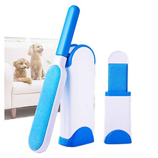 Alfaviewペットブラシ猫用犬用ブラッシュペット抜け毛ブラシ静電除去洋服携帯に便利ペット毛取りクリーナー無限ブラシ粘着式クリーナー衣類/ソファー/寝具/車内対応ペット用品