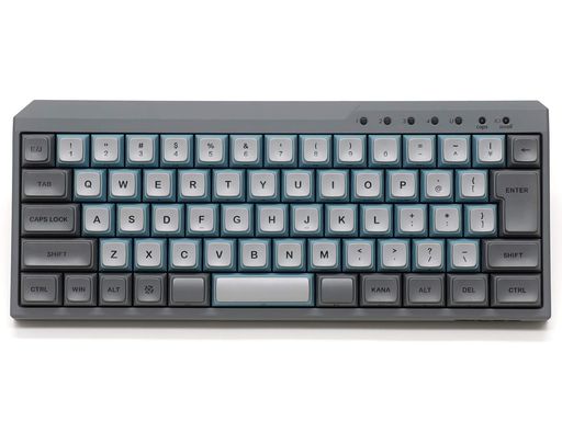 ダイヤテック FILCO MAJESTOUCH MINILA-R CONVERTIBLE ワイヤーキープラー付 日本語配列 静音軸(ピンク) スカイグレイ FFBTR66MPS/NSG-AKP