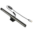 オーム(OHM)電機_PCGEARモニターライトノートPC用LEDクリップ式USB電源OA-SML01-K01-3623