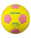 ミカサ(MIKASA)ジュニアサッカーボール3号スマイルサッカー約150Gイエロー/ピンクSF3J-YP推奨内圧0.10~0.15(KGF/CM2)
