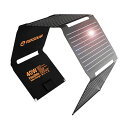 Flexsolar40Wソーラーパネル小型USB-C/USB-A/DC出力ソーラー充電器ソーラーチャージャー折り畳み式薄型超軽量太陽光パネル防水防塵地震災害時停電対策キャンプアウトドアPhone/Pad/Android/LG対応