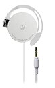 【中古】audio-technica オープン型オンイヤーヘッドホン 耳掛け式 ホワイト ATH-EQ300M WH