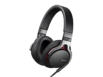 【中古】SONY 密閉型ヘッドホン ハイレゾ音源対応 iPhone/iPod/iPad対応リモコン・マイク付 ブラック MDR-1R/B