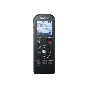 【中古】SONY ステレオICレコーダー FMチューナー付 4GB ブラック ICD-UX533F/B