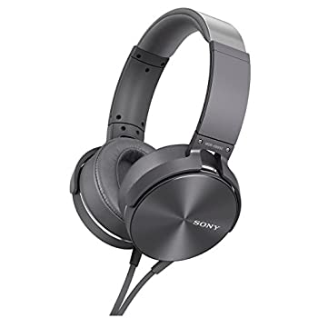 【中古】ソニー SONY ヘッドホン MDR-XB950 : 密閉型 折りたたみ式 グレー MDR-XB950 H