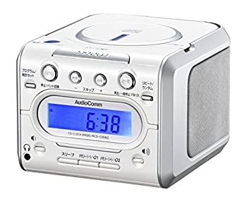 【中古】オーム電機 Audio Comm CDクロックラジオ 008 RCD-C008Z