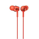 【中古】ソニー SONY イヤホン MDR-EX255AP : カナル型 リモコン・マイク付き レッド MDR-EX255AP R(2)