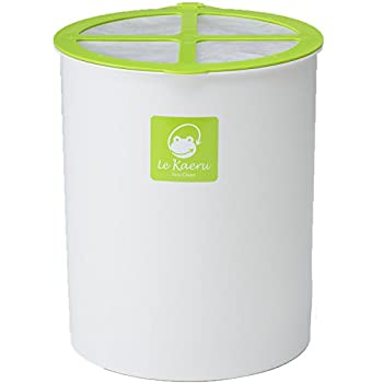 【中古】エコクリーン 家庭用 生ごみ処理器 ル・カエル 基本セット グリーン