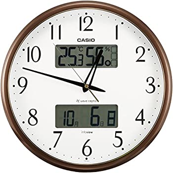 【中古】カシオ 温度・湿度計付き生活環境お知らせ掛時計 ITM-650J-5JF 【中古】カシオ 温度・湿度計付き生活環境お知らせ掛時計 ITM-650J-5JF