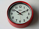 【中古】(非常に良い)DULTON(ダルトン) Wall clock S426-207 レッド 壁掛け時計