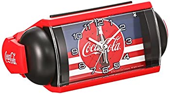 【中古】セイコー クロック 目覚まし時計 コカ・コーラ Coca-Cola アナログ 大音量 ベル音 赤 AC604R SEIKO AC604R