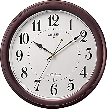 【中古】(非常に良い)シチズン 掛け時計 電波 アナログ MA36 さらに明るい 暗所 ライト 自動 点灯 (当社比150%UP) 茶 CITIZEN 4MYA36-006 【中古】(非常に良い)シチズン 掛け時計 電波 アナログ MA36 さらに明るい 暗所 ライト 自動 点灯 (当社比150%UP) 茶 CITIZEN 4MYA36-006