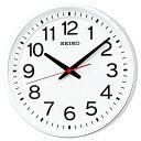 【中古】(非常に良い)セイコー クロック 掛け時計 アナログ 白 KX623W SEIKO