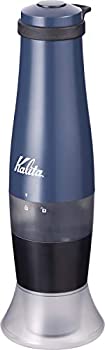 【中古】Kalita (カリタ) コーヒーミル 手挽き 電池式 コーヒーグラインダー スモーキーブルー スローG15 #43038