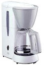 【中古】Melitta(メリタ) コーヒーメーカー ホワイト 【1~5杯用・1×2のフィルターペーパーに対応】 JCM-511/W