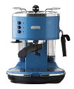 【中古】(未使用品)DeLonghi ICONA エスプレッソ カプチーノメーカー（アズーロブルー） ECO310B