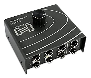 【中古】(未使用品)Hosa SLW-333 オーディオスイッチャー 【中古】(未使用品)Hosa SLW-333 オーディオスイッチャー
