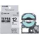 【中古】キングジム テープカートリッジ テプラPRO 12mm SS12K