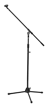 【中古】（非常に良い）KC ブームマイクスタンド ストレートタイプ兼用 MBCS/BK ブラック (ソフトケー..