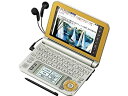 【中古】SHARP 電子辞書 Brain (ブレーン) PW-A7000 ゴールド PW-A7000-N 生活総合 120コンテンツ 100動画 カラ-液晶 W...