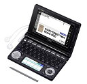 【中古】(非常に良い)カシオ EX-word 電子辞書 ビジネスパーソンモデル ブラック 150コンテンツ 2000小説 2000クラシック名曲フレーズ収録 ツインカラー液晶 EX-VOICE(2)