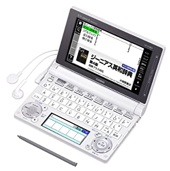 【中古】カシオ EX-word 電子辞書 高校生モデル ホワイト 150コンテンツ 2000小説 1000クラシック名曲フレーズ収録 ツインカラー液晶 EX-VOICE機能 タフパワー設計 堅牢ボディTAFCOT XD-D4850WE【メーカー名】カシオ計算機【メーカー型番】XD-D4850WE【ブランド名】CASIO(カシオ)【商品説明】カシオ EX-word 電子辞書 高校生モデル ホワイト 150コンテンツ 2000小説 1000クラシック名曲フレーズ収録 ツインカラー液晶 EX-VOICE機能 タフパワー設計 堅牢ボディTAFCOT XD-D4850WE14.8cmx10.55cm中古品のため使用に伴うキズ等がございますが、問題なくご使用頂ける商品です。画像はイメージ写真ですので商品のコンディション、付属品の有無については入荷の度異なります。当店にて、動作確認・点検・アルコール等のクリーニングを施しております。中古品のため限定特典や補償等は、商品名、説明に記載があっても付属しておりません予めご了承下さい。当店では初期不良に限り、商品到着から7日間は返品を 受付けております。他モールとの併売品の為、完売の際はご連絡致しますのでご了承ください。ご注文からお届けまで1、ご注文⇒ご注文は24時間受け付けております。2、注文確認⇒ご注文後、当店から注文確認メールを送信します。3、お届けまで3〜10営業日程度とお考え下さい。4、入金確認⇒前払い決済をご選択の場合、ご入金確認後、配送手配を致します。5、出荷⇒配送準備が整い次第、出荷致します。配送業者、追跡番号等の詳細をメール送信致します。6、到着⇒出荷後、1〜3日後に商品が到着します。　※離島、北海道、九州、沖縄は遅れる場合がございます。予めご了承下さい。お電話でのお問合せは少人数で運営の為受け付けておりませんので、メールにてお問合せお願い致します。営業時間　月〜金　10:00〜17:00お客様都合によるご注文後のキャンセル・返品はお受けしておりませんのでご了承下さい。