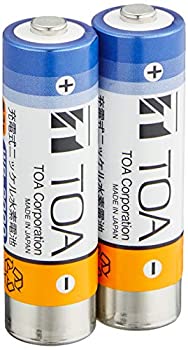 【中古】（非常に良い）TOA　ワイヤレスマイク用充電電池　WB-2000-2