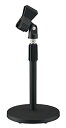 【中古】TOA 卓上型マイクスタンド クリップ式マイクホルダー付属 ST-66A(2)