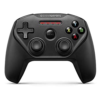 SteelSeries Bluetooth接続 Apple製デバイス対応 ワイヤレスゲーミングパッド（ブラック）Nimbus Wireless Controller Black 69070