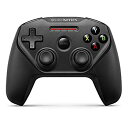 【中古】SteelSeries Bluetooth接続 Apple製デバイス対応 ワイヤレスゲーミングパッド（ブラック）Nimbus Wireless Controller Black 69070