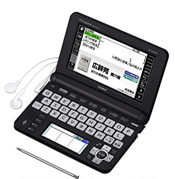 【中古】CASIO　EX?word　電子辞書　XD-U6100BK