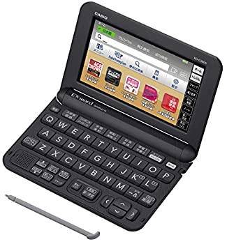 【中古】(非常に良い)カシオ 電子辞書 エクスワード 中学生モデル XD-G3800BK ブラック コンテンツ140