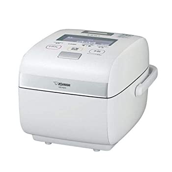 【中古】象印 圧力IH炊飯ジャー(5.5合炊き) 雪白 ZOJIRUSHI 炎舞炊き NW-KB10-WZ