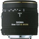 【中古】SIGMA 単焦点マクロレンズ MACRO 50mm F2.8 EX DG ソニー用 フルサイズ対応